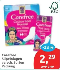 Budni Carefree Slipeinlagen Angebot