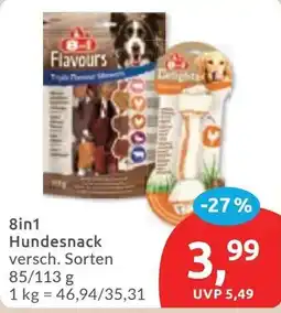 Budni 8in1 Hundesnack Angebot