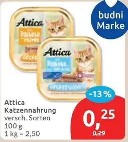 Budni Attica Katzenfutter Angebot