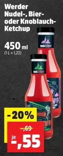 Thomas Philipps Werder Nudel-, Bier- oder Knoblauch-Ketchup Angebot