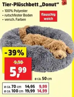 Thomas Philipps Tier-Plüschbett „Donut“ Angebot