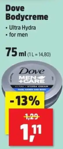 Thomas Philipps Dove Bodycreme Ultra Hydra for men Angebot