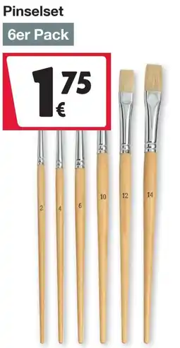 Woolworth Pinselset Angebot