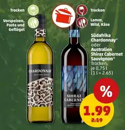 PENNY Chardonnay Shiraz Cabernet Angebot