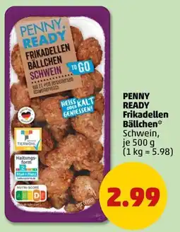 PENNY PENNY READY Frikadellen Bällchen Schwein Angebot