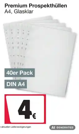 Woolworth Premium Prospekthüllen Angebot