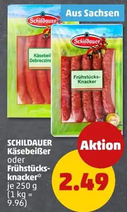 PENNY SCHILDAUER Käsebeißer oder Frühstücks-knacker* Angebot