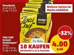 PENNY THAI CHEF Instant-Nudelsuppe Angebot