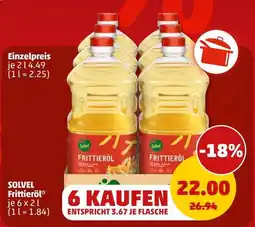PENNY SOLVEL Frittieröl Angebot