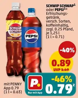 PENNY SCHWIP SCHWAP oder PEPSI Angebot