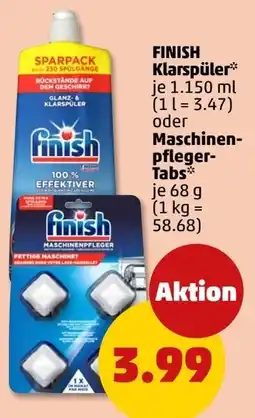 PENNY FINISH Klarspüler Angebot
