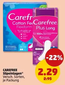 PENNY Carefree Slipeinlagen Angebot