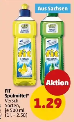 PENNY FIT Spülmittel Angebot