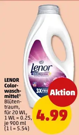 PENNY Lenor Color-waschmittel Blüten-traum Angebot