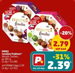 PENNY MERCILovelies Pralinen Angebot