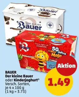 PENNY BAUER Der kleine Bauer oder Kinderjoghurt* Angebot