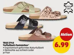 PENNY TRUE STYLE Tieffußbett-Pantoletten* Angebot