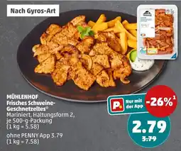 PENNY MÜHLENHOF Frisches Schweine-Geschnetzeltes Angebot