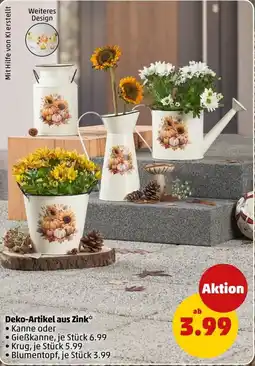 PENNY Deko-Artikel aus Zink* Angebot