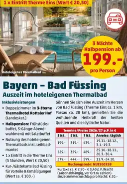 PENNY Bayern - Bad Füssing Angebot