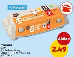 PENNY COLUMBUS Eier* Angebot