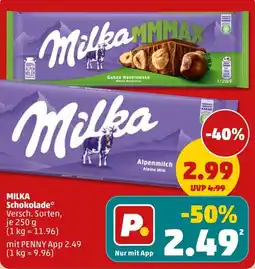 PENNY Milka Schokolade Angebot