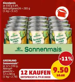 PENNY GREENLAND Sonnenmais Angebot
