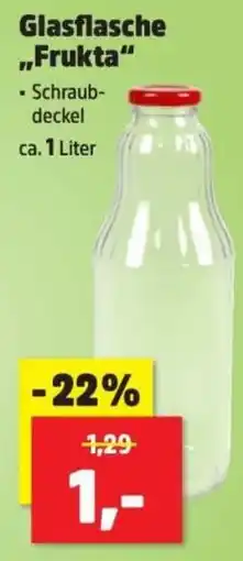 Thomas Philipps Glasflasche "Frukta" Angebot