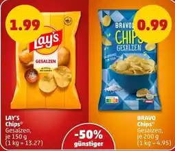 PENNY LAY'S Chips Gesalzen Angebot