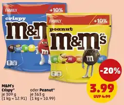 PENNY M&M's Crispy oder Peanut Angebot