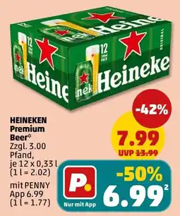 PENNY Heineken Premium Beer Angebot