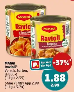 PENNY MAGGI Ravioli* Angebot