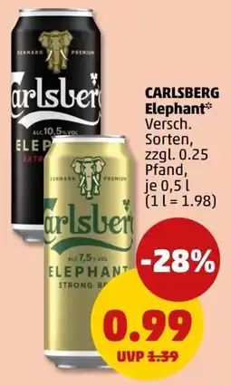 PENNY Carlsberg Elephant Angebot