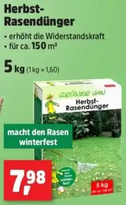 Thomas Philipps GRÜNER JAN Herbst-Rasendünger Angebot