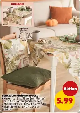 PENNY Herbstliche Textil-Wohn-Deko* Angebot