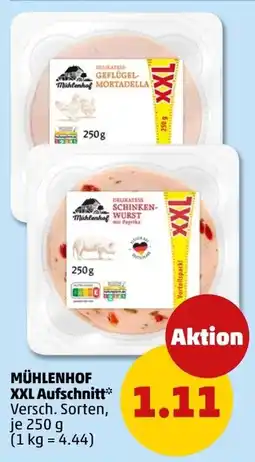 PENNY MÜHLENHOF XXL Aufschnitt Angebot