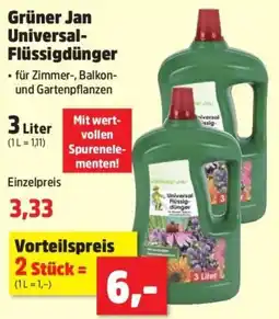 Thomas Philipps Grüner Jan Universal-Flüssigdünger Angebot