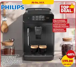 PENNY Philips Kaffeevollautomat EP0820/00 Angebot