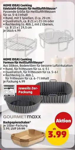 PENNY GOURMETmaxx Backpapierschalen Angebot