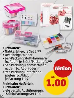 PENNY Praktische Helferlein, Kurzwaren* Angebot