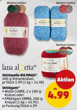 PENNY Strickwolle BIG MAGIC Angebot