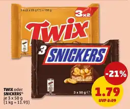 PENNY TWIX oder SNICKERS* Angebot