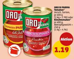 PENNY ORO DI PARMA KIRSCHTOMATEN Angebot