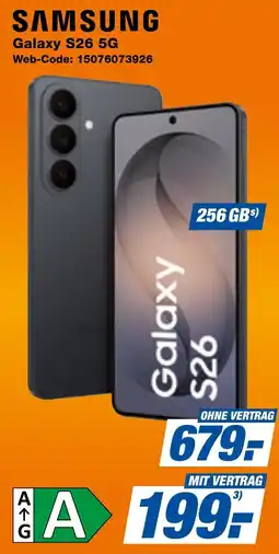 expert Techno Land SAMSUNG Galaxy S26 5G Angebot