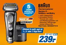 expert Techno Land BRAUN Herrenrasierer Series 9 Angebot