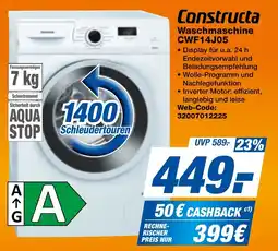 expert Techno Land Constructa Waschmaschine CWF14J05 Angebot