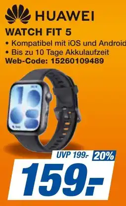 expert Techno Land HUAWEI WATCH FIT 5 Angebot