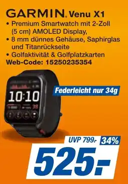 expert Techno Land GARMIN Venu X1 Angebot