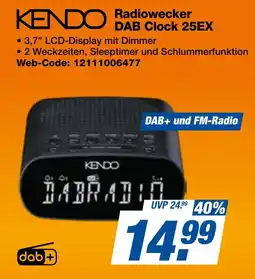 expert Techno Land KENDO Radiowecker DAB Clock 25EX Angebot