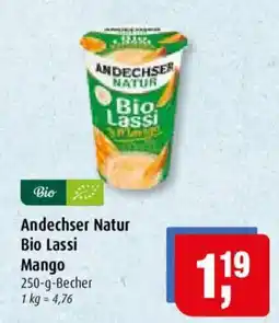 Markant Andechser Natur Bio Lassi Mango Angebot